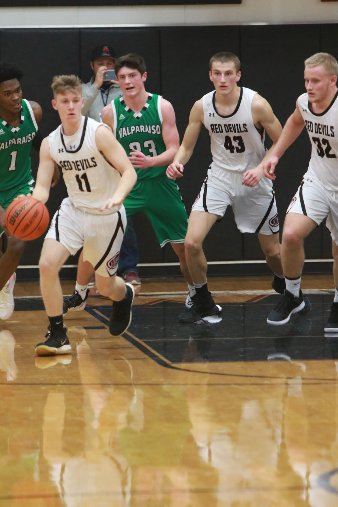 Gallery: Boys basketball - Valparaiso at Lowell